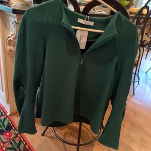 Tibi NWT Green top